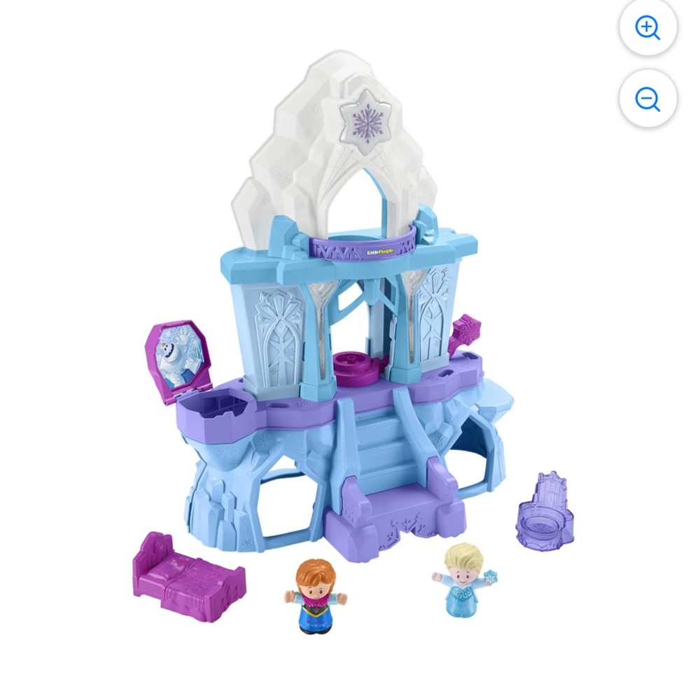 Little People Frozen Playset with Anna and Elsa